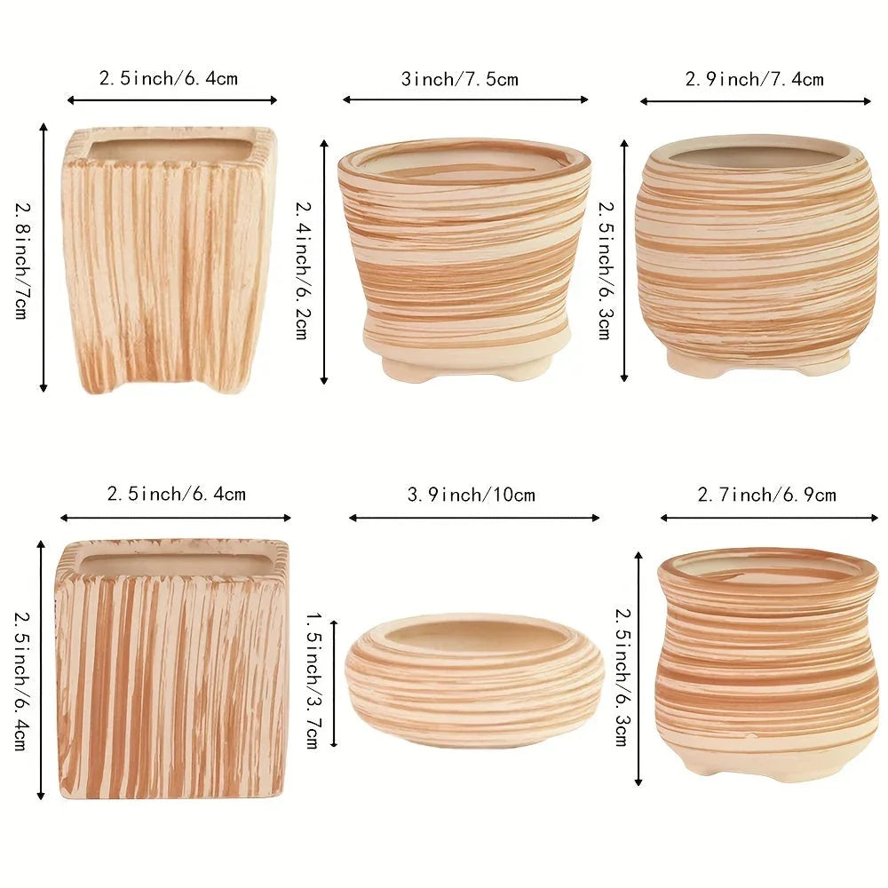 Ceramic Gift Pots for Celebrations with Unique Designs and Colors