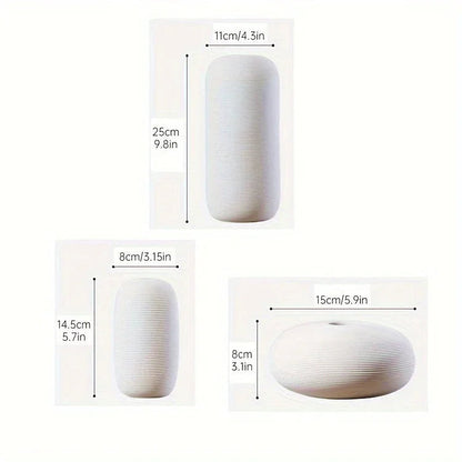 Ceramic Scandinavian Vase for Tabletop Flower Arrangement