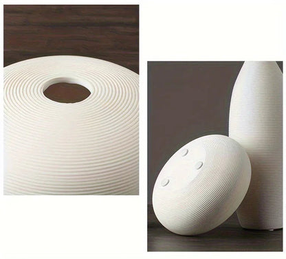 Ceramic Scandinavian Vase for Tabletop Flower Arrangement