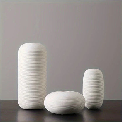 Ceramic Scandinavian Vase for Tabletop Flower Arrangement