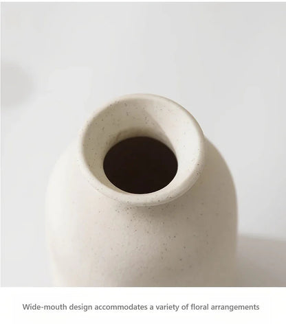 Ceramic Vase Set of 3 Modern Boho Style Vases