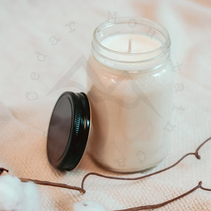 Elf Ninnymuggins Mason Jar Soy Candle - Winter Scents - PoshaBella