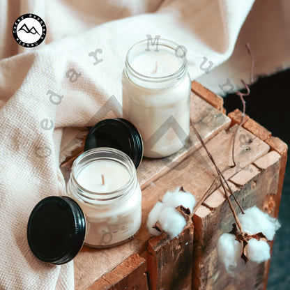 Elf Ninnymuggins Mason Jar Soy Candle - Winter Scents - PoshaBella