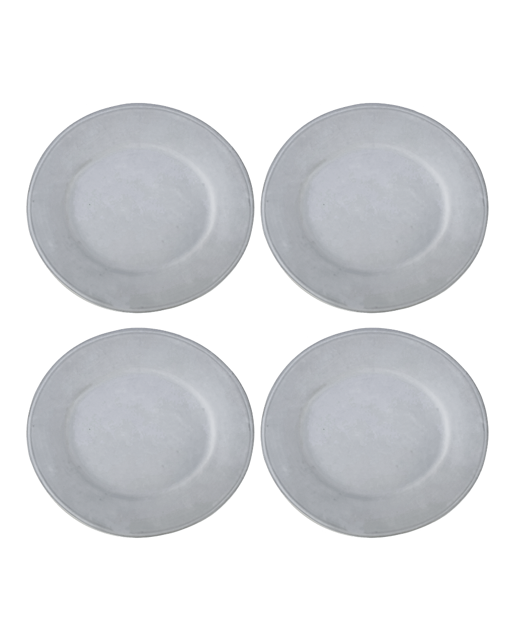 Cloud Oval Dinner Plate - Set of 4 - PoshaBella