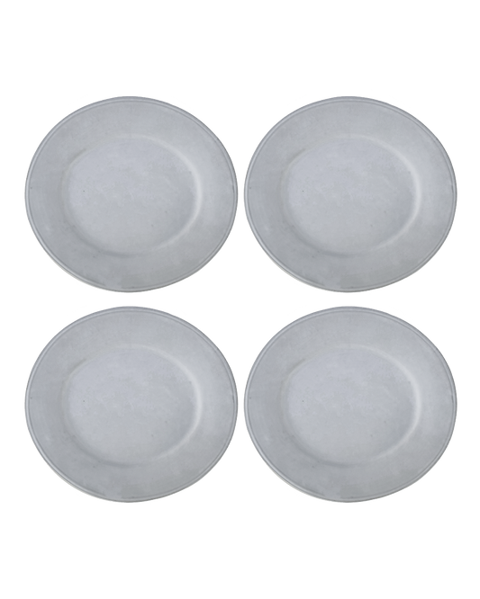 Cloud Oval Dinner Plate - Set of 4 - PoshaBella