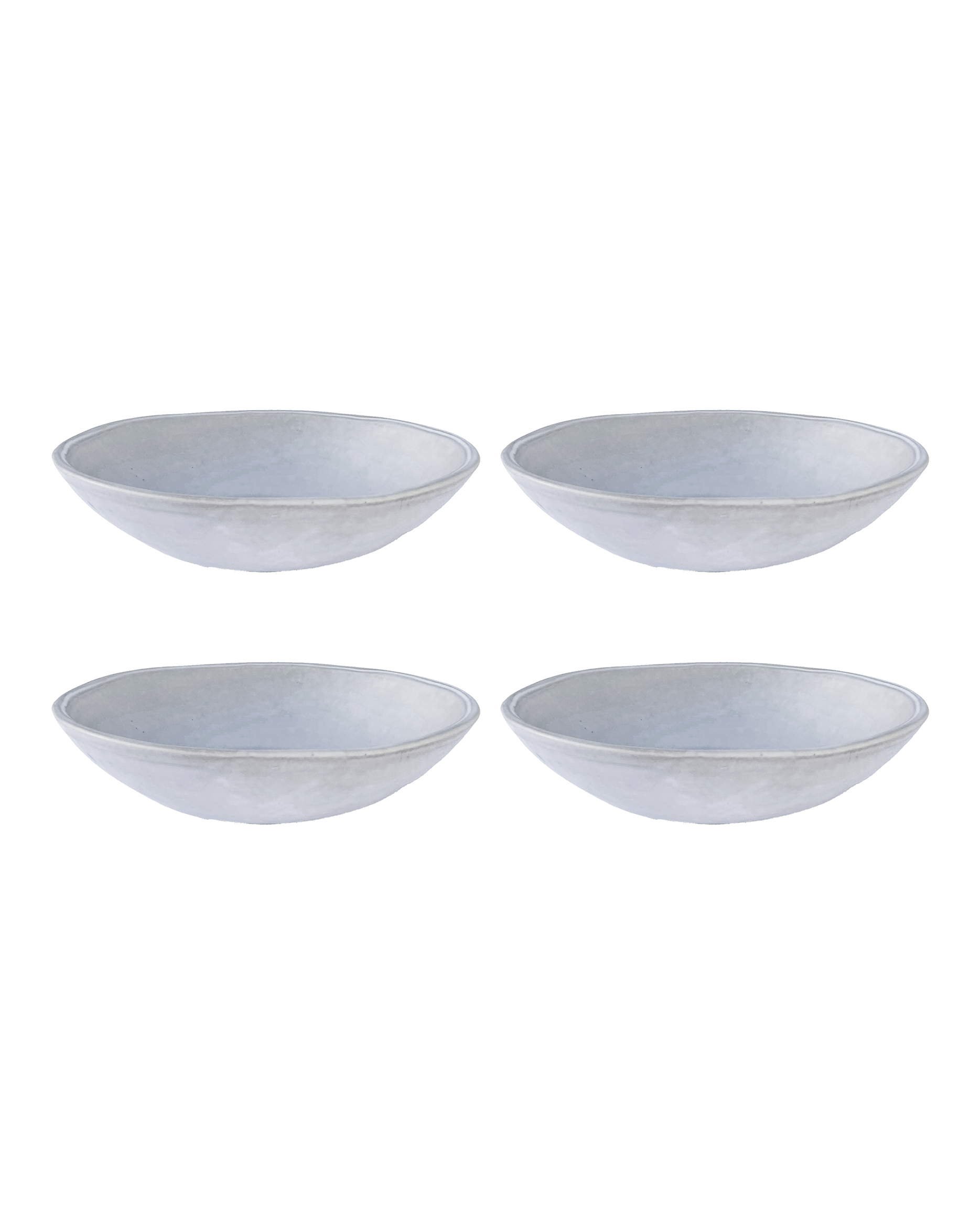 Cloud Oval Pasta Bowl - Set of 4 - PoshaBella