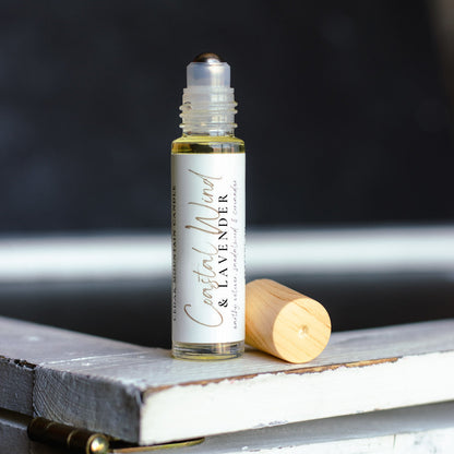 Coastal Wind & Lavender Roll-On Perfume Oil - PoshaBella