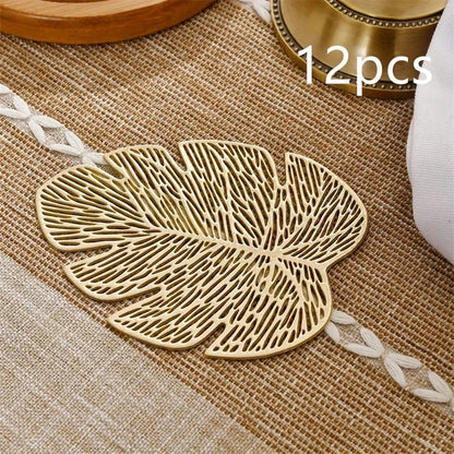Coasters - Banana Leaf Ceramic Set