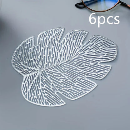 Coasters - Banana Leaf Ceramic Set