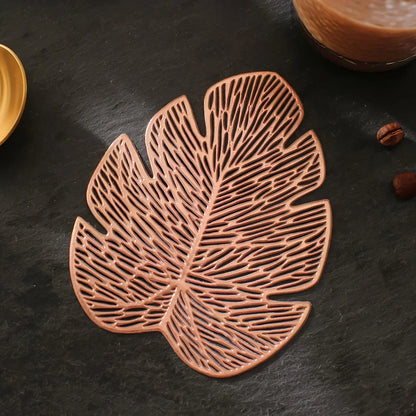 Coasters - Banana Leaf Ceramic Set