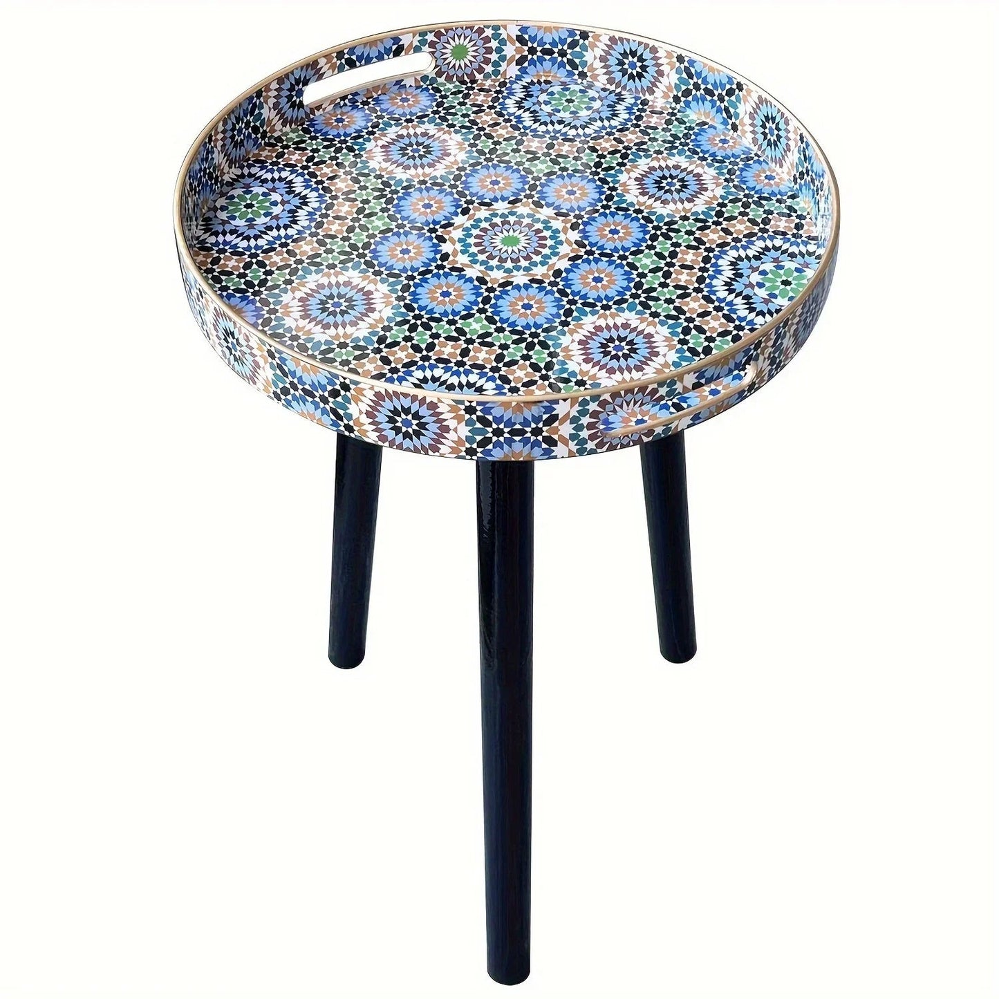 Coffee Table - Detachable Wooden Round