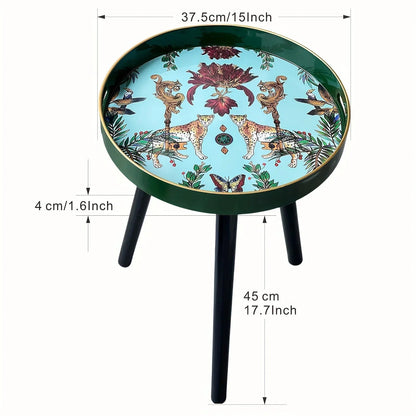 Coffee Table - Detachable Wooden Round
