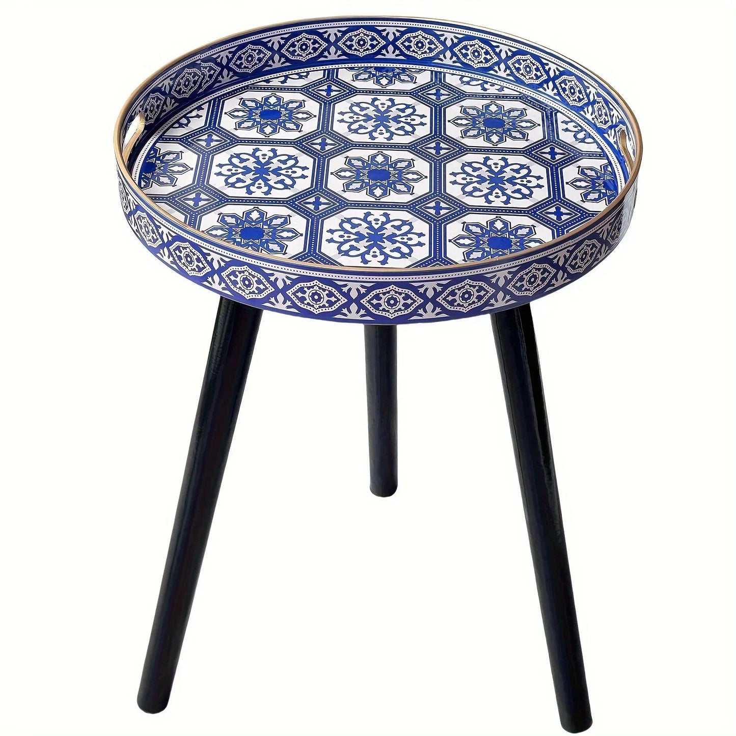 Coffee Table - Detachable Wooden Round