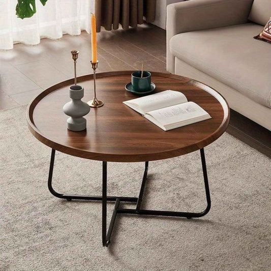 Coffee Table - Luxury Round Wooden