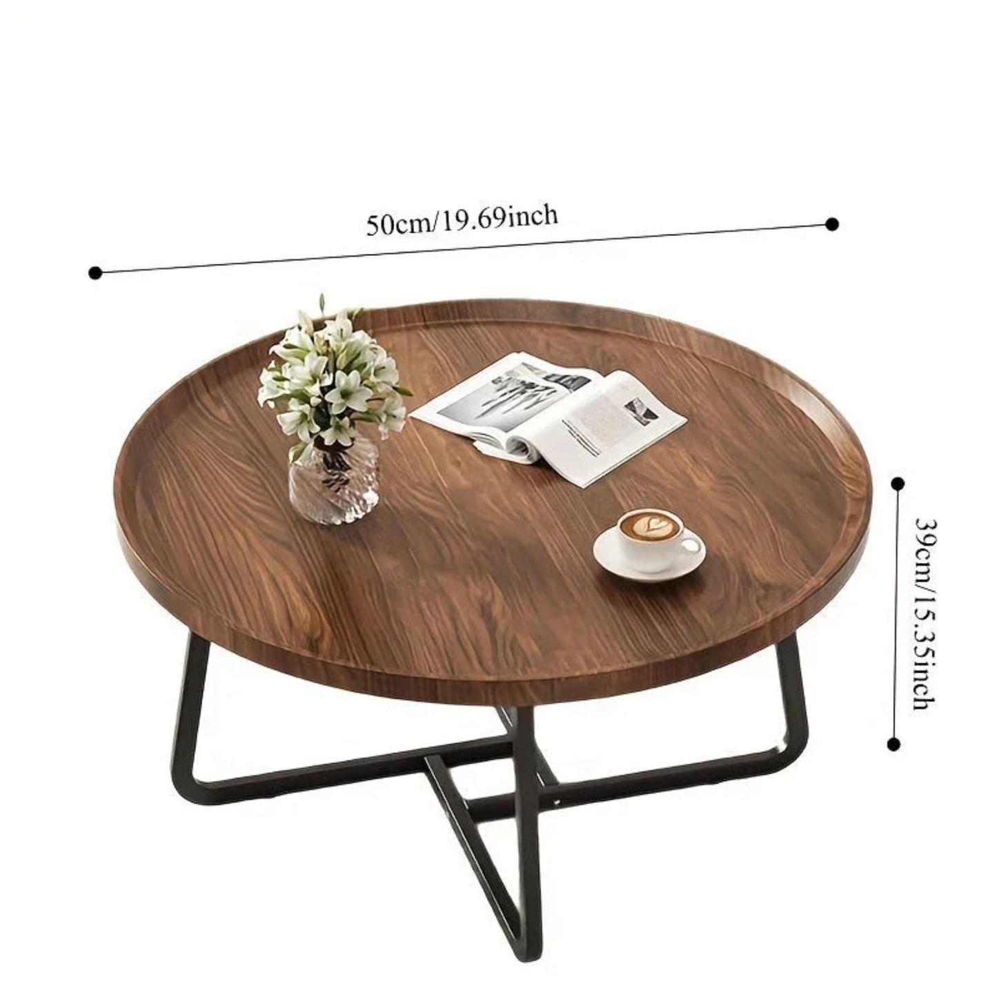 Coffee Table - Luxury Round Wooden