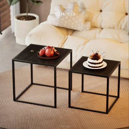 Coffee Table - Minimalist Metal Square