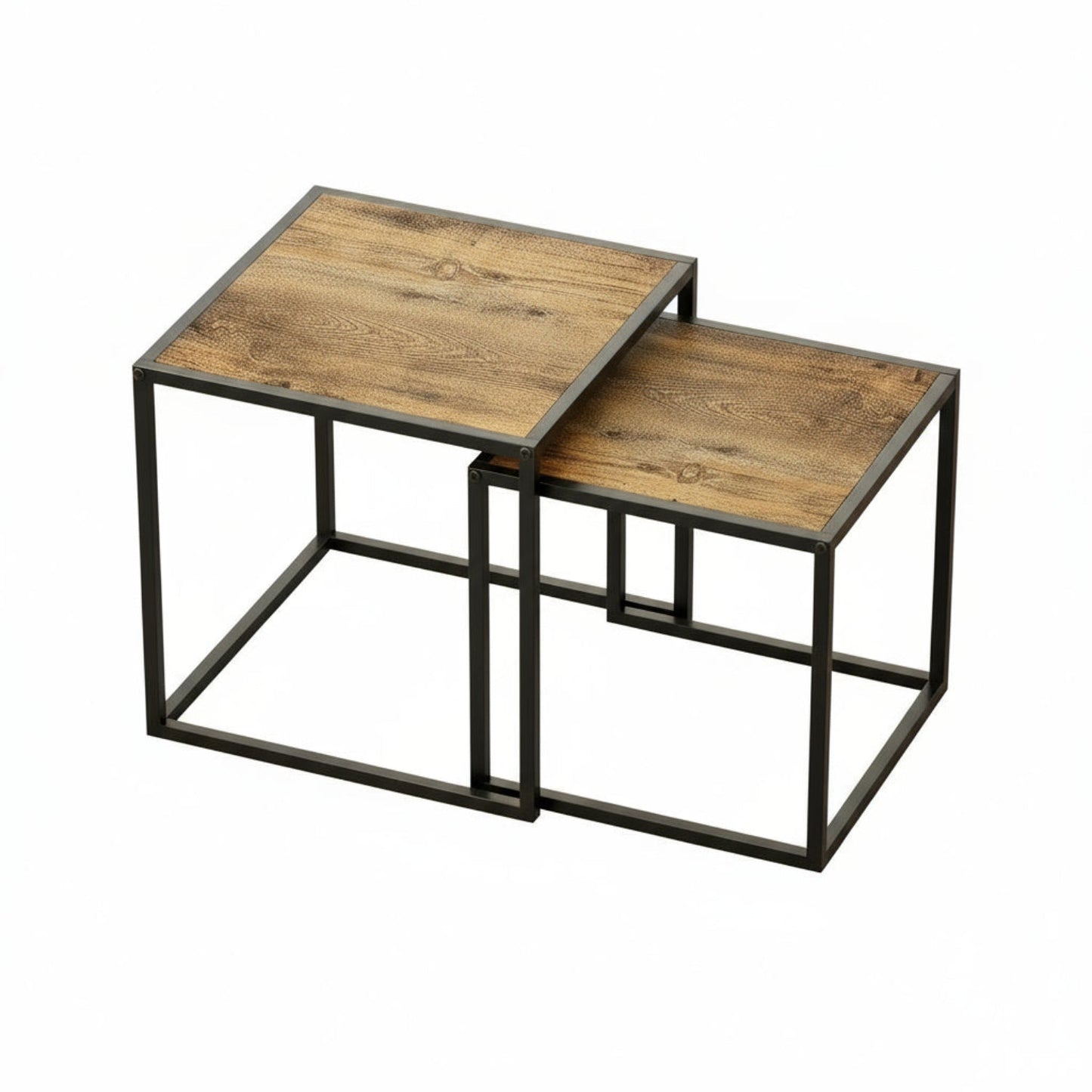 Coffee Table - Minimalist Metal Square