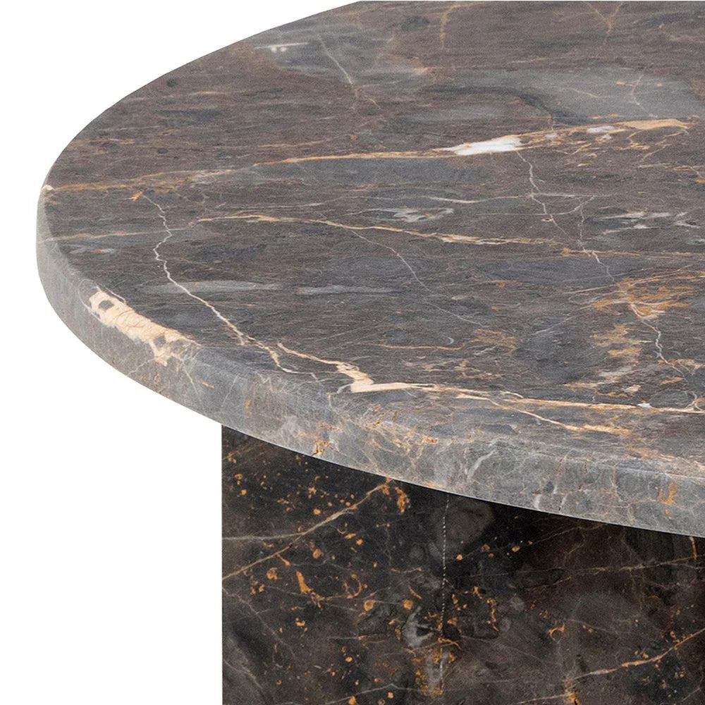Coffee Table - Modern Marble Round