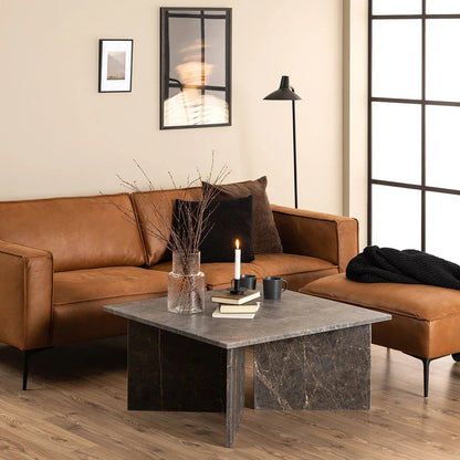Coffee Table - Modern Marble Round
