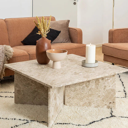 Coffee Table - Modern Marble Round
