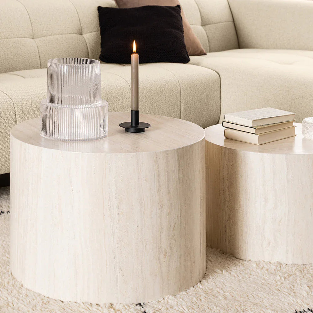 Coffee Table - Modern Wooden Round