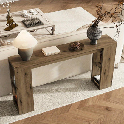 Console Table - Modern Wood 63