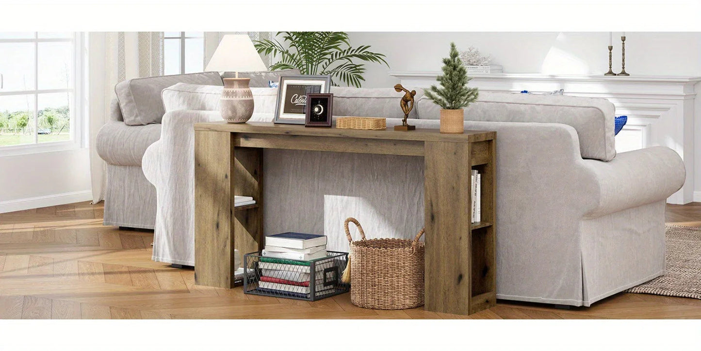 Console Table - Modern Wood 63