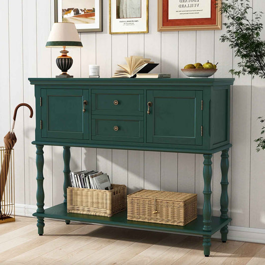 Console Table - Storage Wood