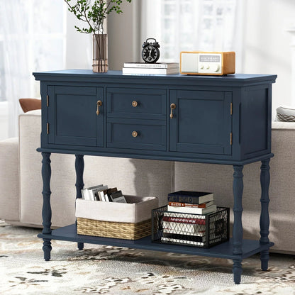 Console Table - Storage Wood