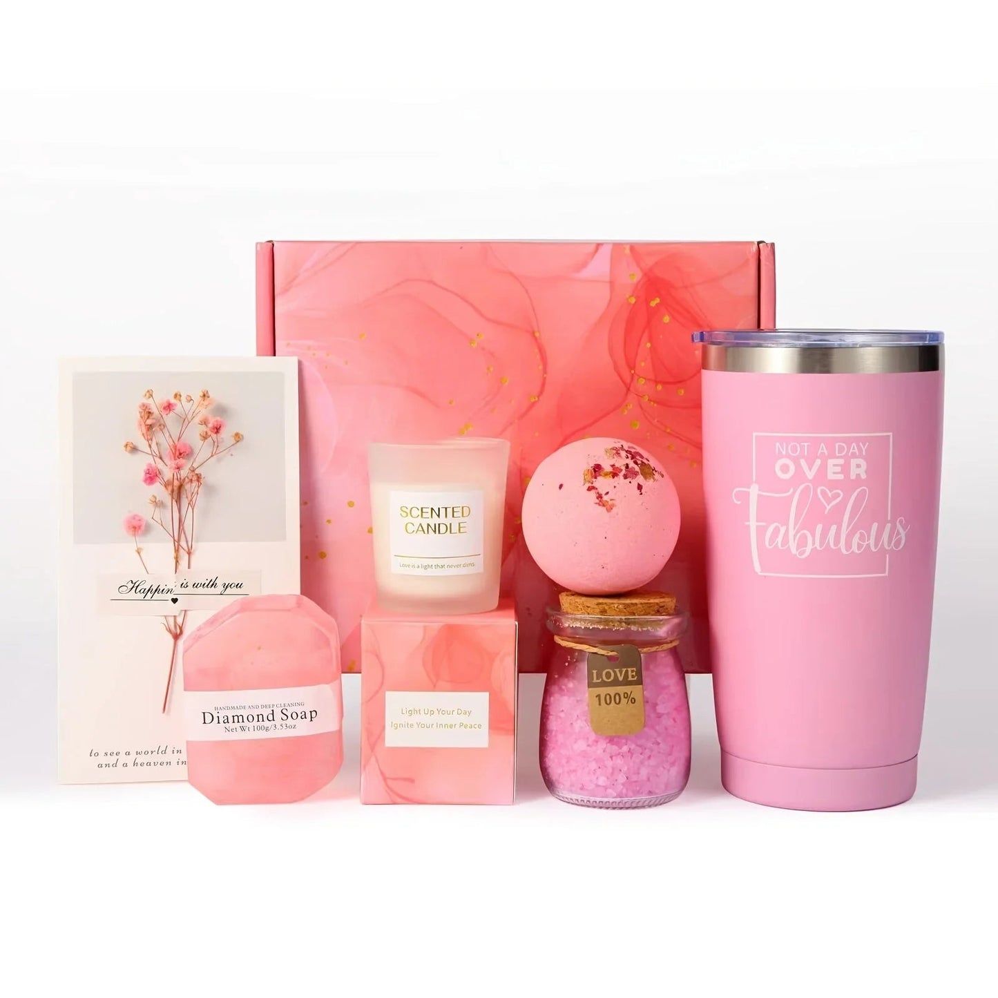 Cotton Spa Gift Set with Rejuvenating Essentials