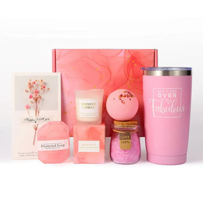 Cotton Spa Gift Set with Rejuvenating Essentials