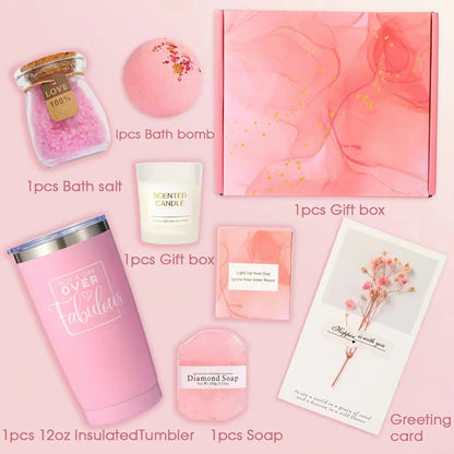Cotton Spa Gift Set with Rejuvenating Essentials