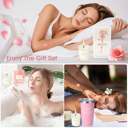 Cotton Spa Gift Set with Rejuvenating Essentials