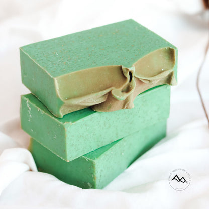 All Natural Cold Process Handmade Bar Soap - Cranberry Apple - PoshaBella