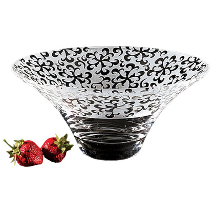Crystal Centerpiece Bowl - 10 inch Nirvana Style - PoshaBella