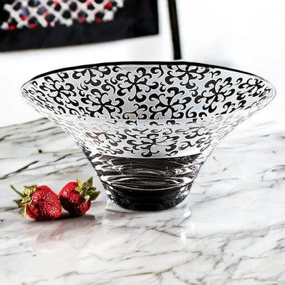 Crystal Centerpiece Bowl - 10 inch Nirvana Style - PoshaBella