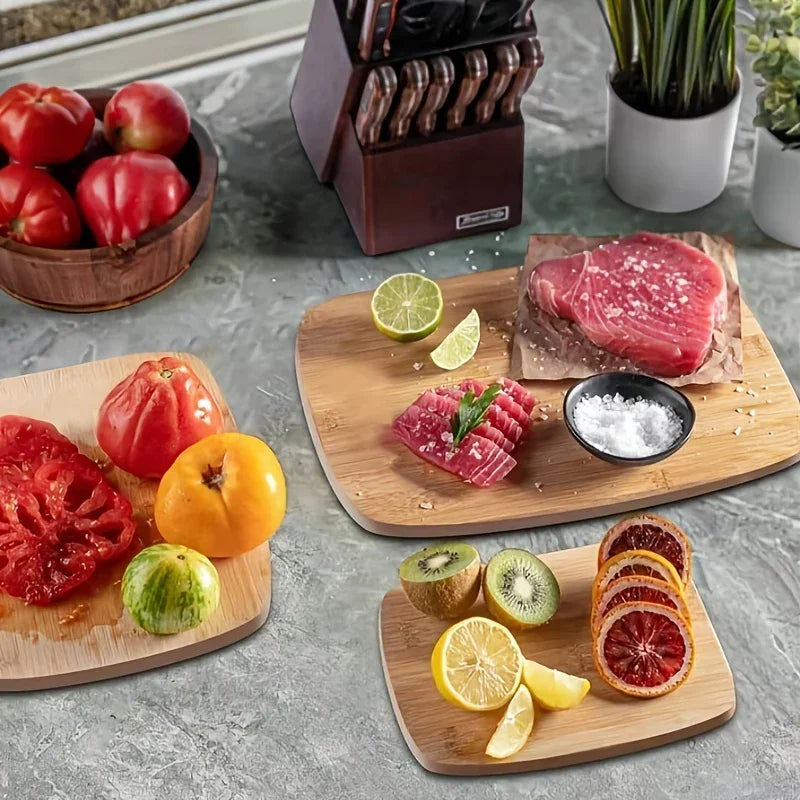 Cutting Board - Heavy-Duty Bamboo Double-Sided