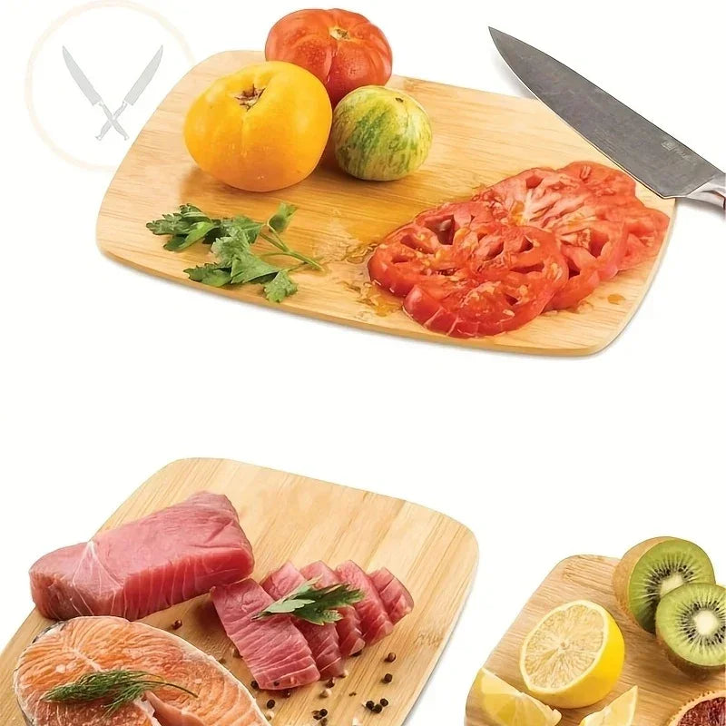 Cutting Board - Heavy-Duty Bamboo Double-Sided