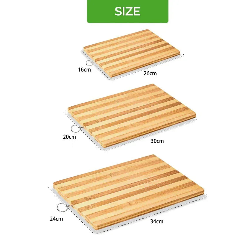 Cutting Board - Multifunctional Bamboo Wood Set
