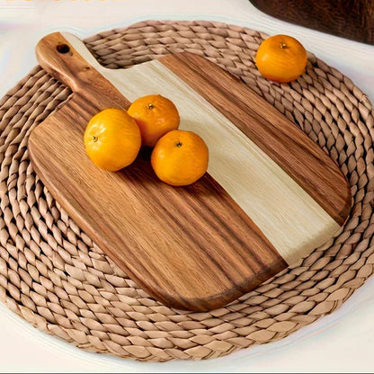 Cutting Board - Non-Porous Acacia Wood with Handle