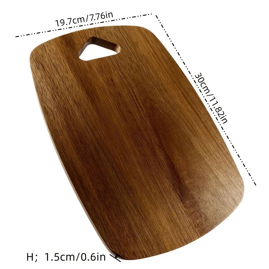 Cutting Board - Non-Slip Acacia Wood Large