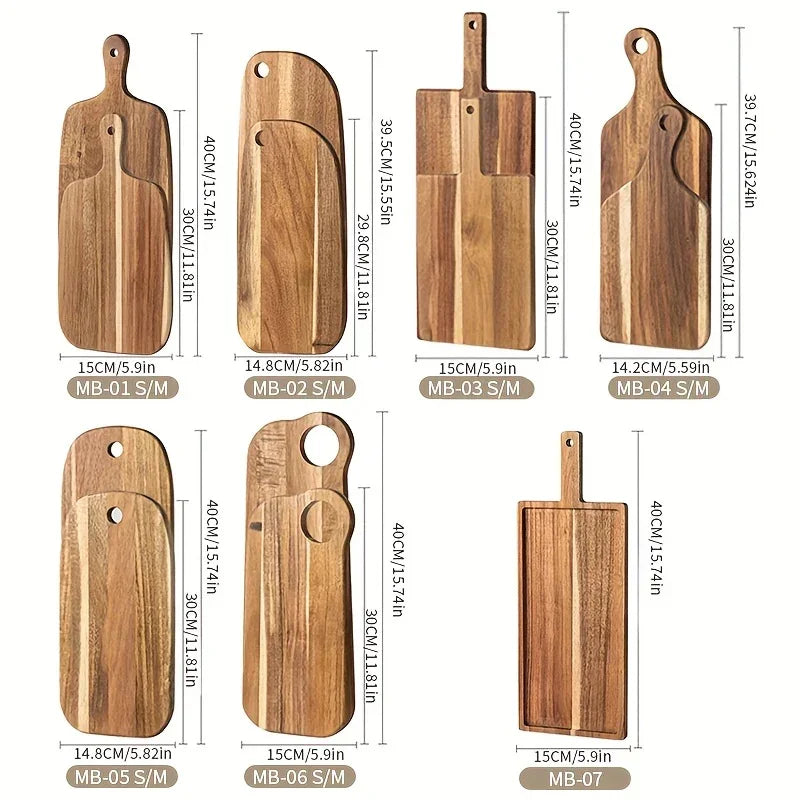 Cutting Board - Solid Wood Acacia Large