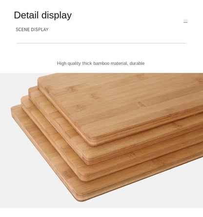 Cutting Board - Thickened Bamboo Large Rectangular