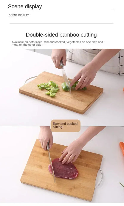 Cutting Board - Thickened Bamboo Large Rectangular