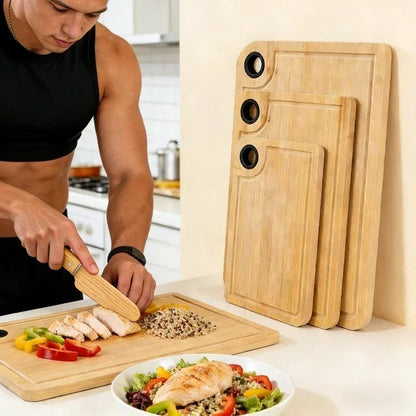 Cutting Board - Wear-Resistant Bamboo Thickened
