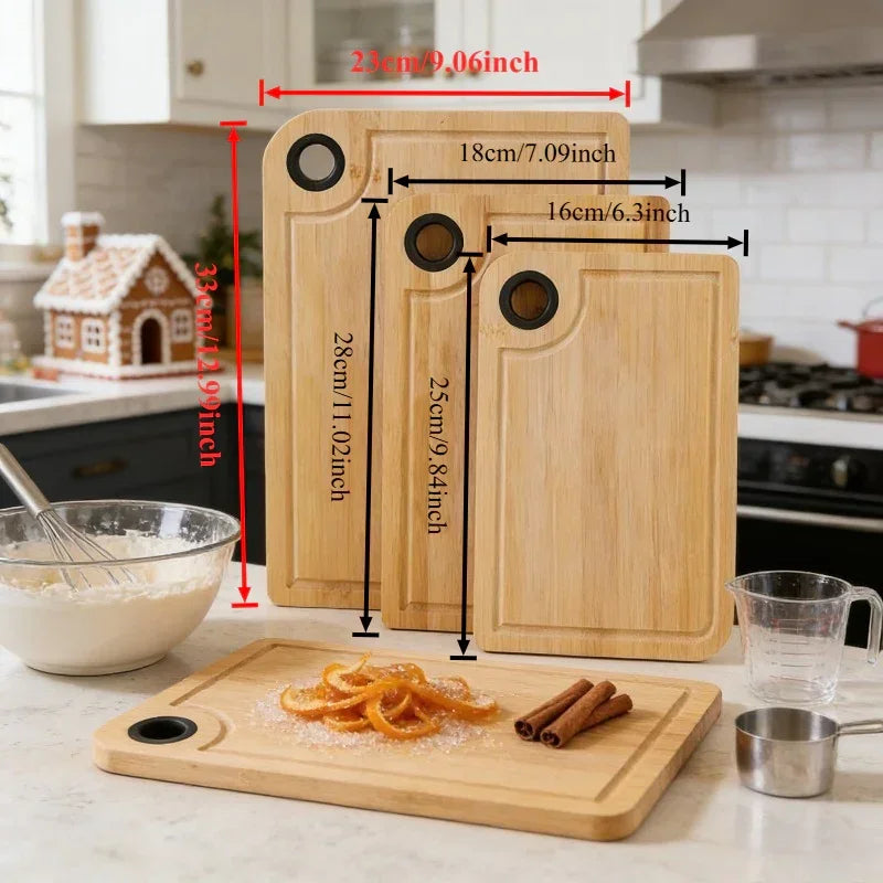 Cutting Board - Wear-Resistant Bamboo Thickened