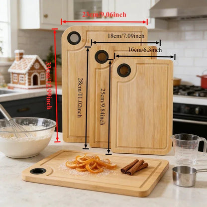 Cutting Board - Wear-Resistant Bamboo Thickened