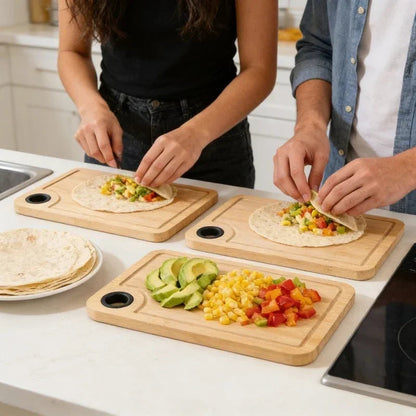 Cutting Board - Wear-Resistant Bamboo Thickened
