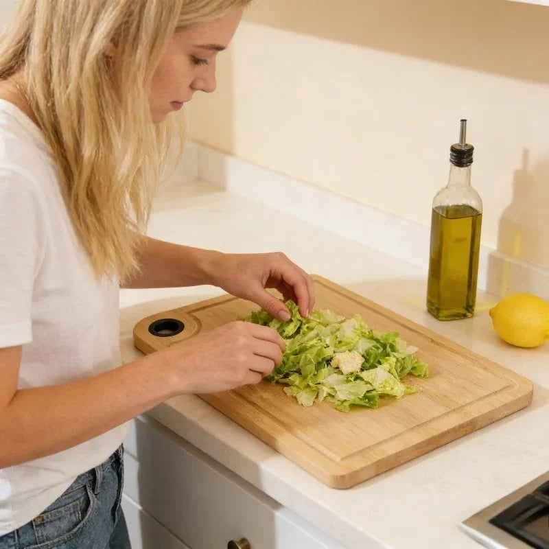 Cutting Board - Wear-Resistant Bamboo Thickened