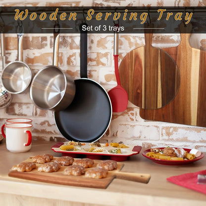 Cutting Board - Wooden Acacia Set